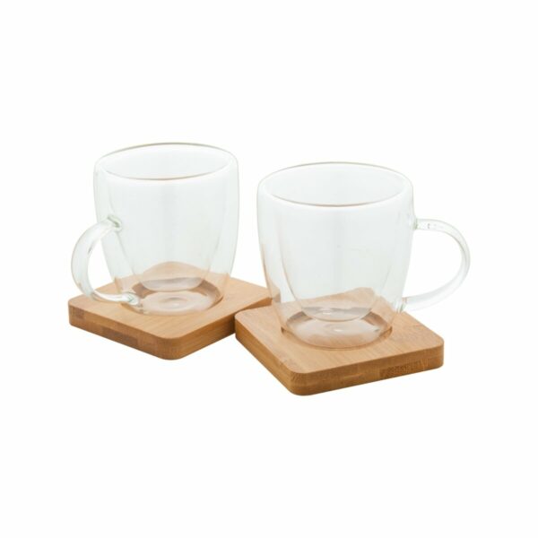 Eko Mocaboo - szklany zestaw do espresso / filiżanki AP812427