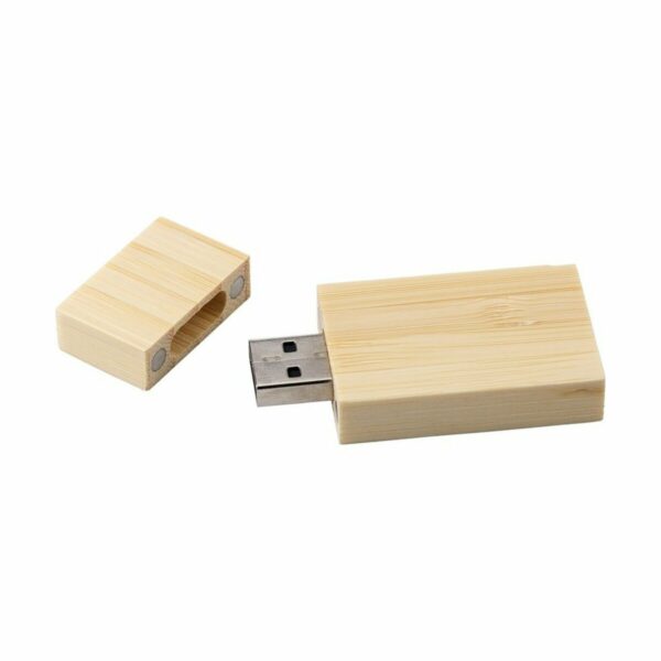 Eko Bambusowa pamięć USB 32 GB - beżowy