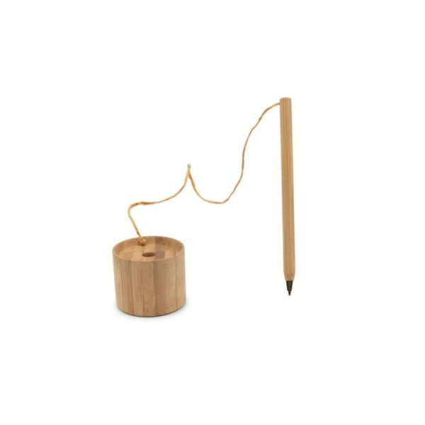 Eko Bambusowy długopis ze stojakiem B'RIGHT | Lavina - drewno