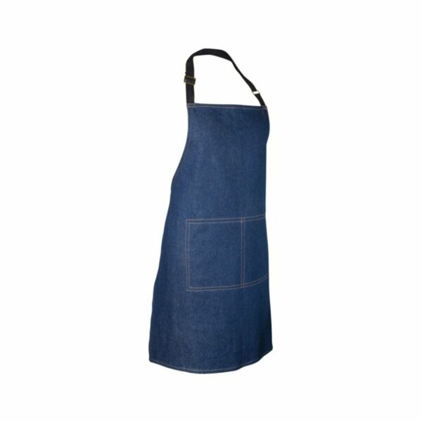 Eko Jeansowy fartuch kuchenny Deluxe - niebieski