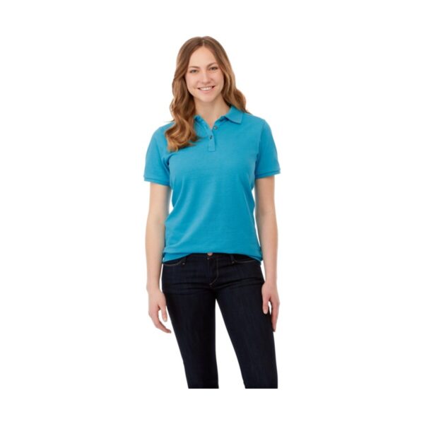 Beryl short sleeve women's organic recycled polo