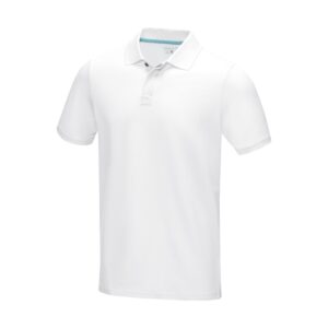 Graphite short sleeve men’s organic polo