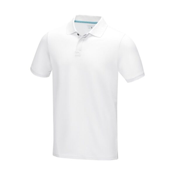 Graphite short sleeve men’s organic polo