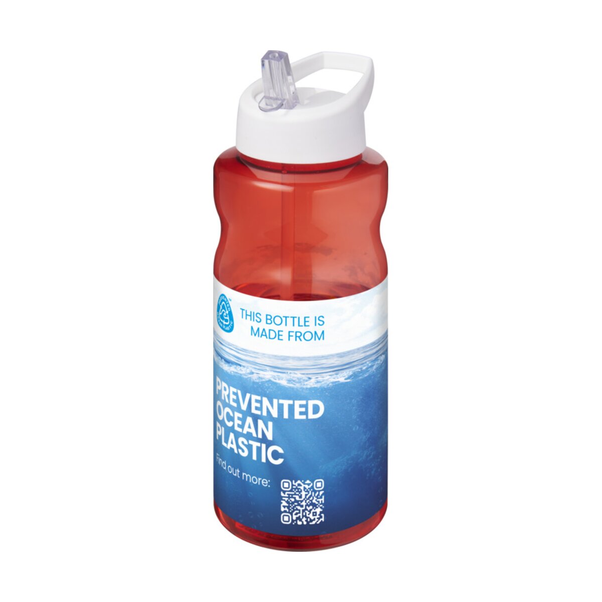 H2O Active® Eco Big Base bidon o pojemności 1 litra z wieczkiem z dzióbkiem