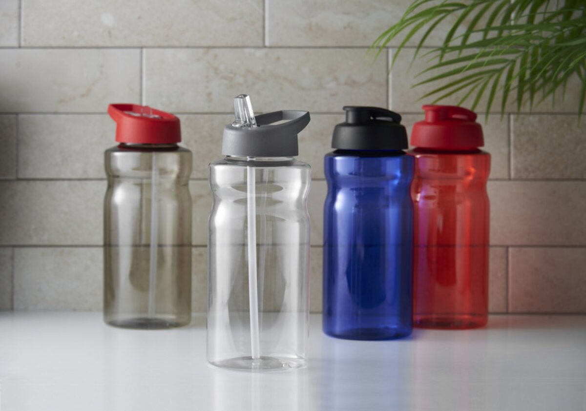 H2O Active® Eco Big Base bidon z wieczkiem zaciskowym o pojemności 1 litra