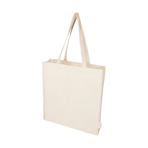 Orissa 180 g/m² organic full gusset tote bag 14L