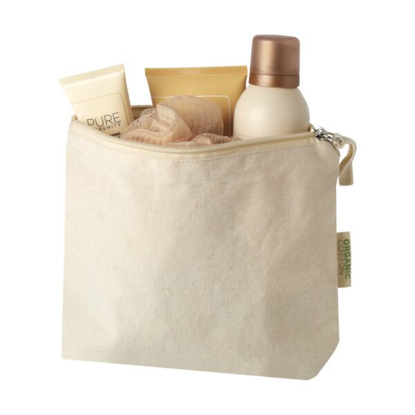 Orissa 180 g/m² organic toiletry bag 1L