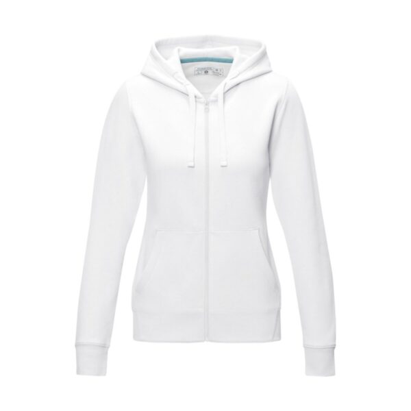 Ruby women’s organic recycled full zip hoodie