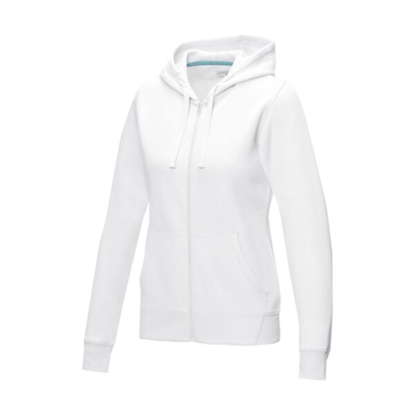 Ruby women’s organic recycled full zip hoodie