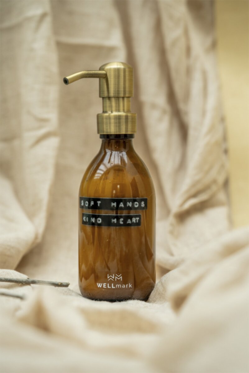 Wellmark Soft Hands dozownik do balsamu do rąk o pojemności 250 ml