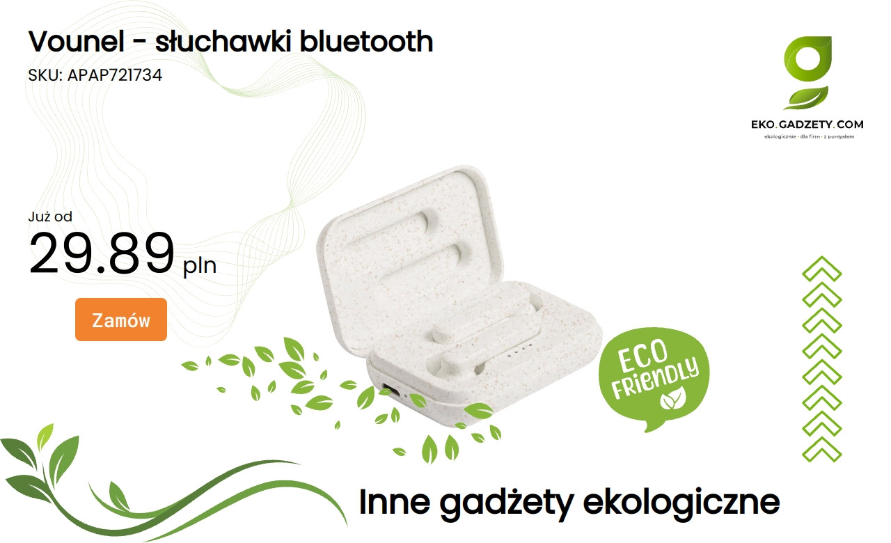 Vounel - słuchawki bluetooth Vounel – słuchawki bluetooth