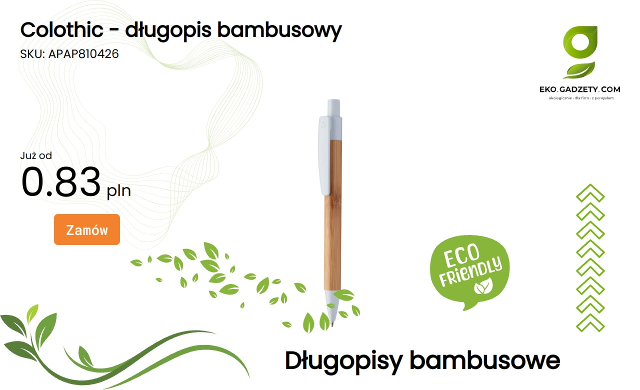 Colothic - długopis bambusowy Colothic długopis bambusowy