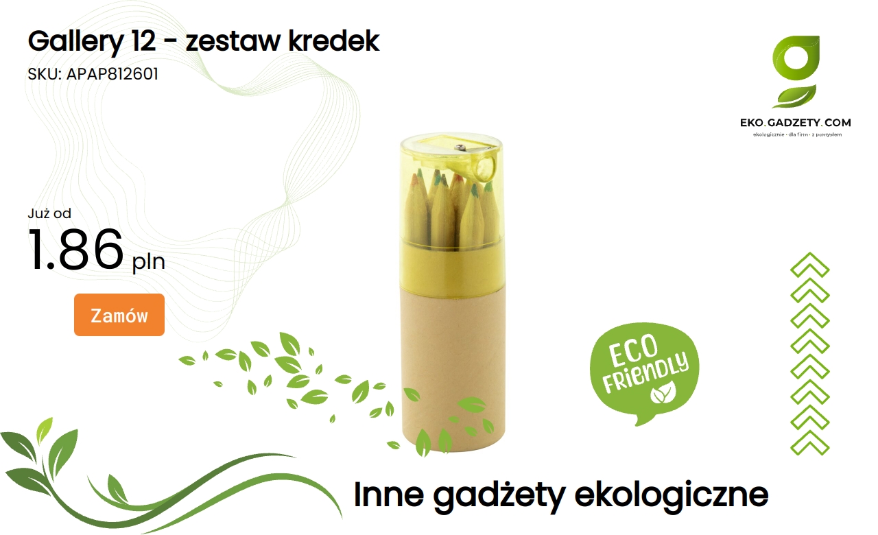 Zestaw kredek Gallery 12