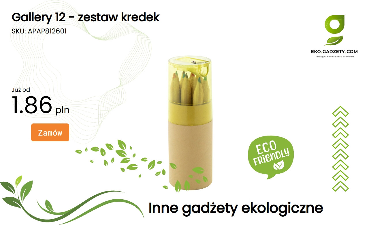 Gallery 12 - zestaw kredek Zestaw kredek Gallery 12