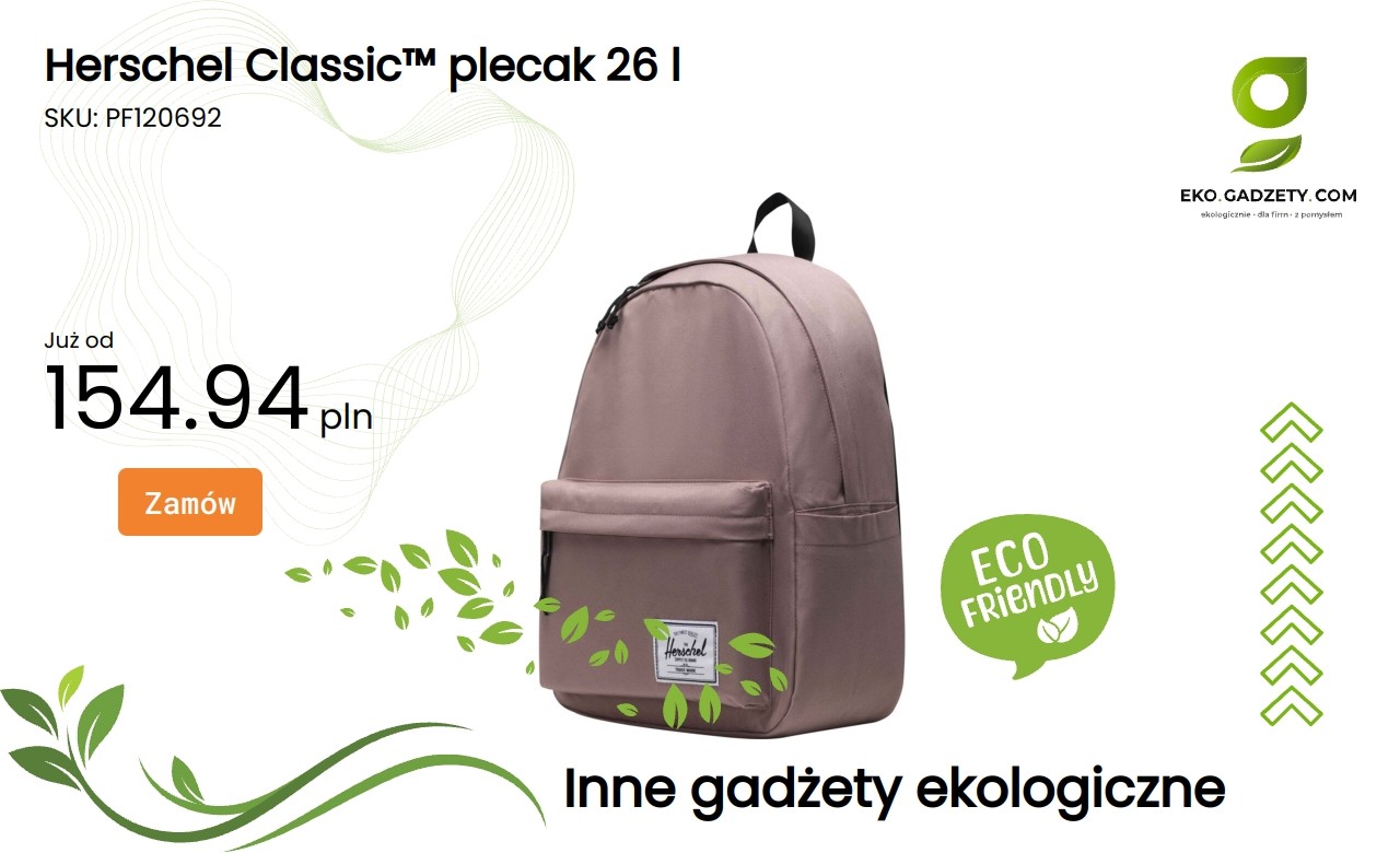 Herschel Classic plecak 26 litrów
