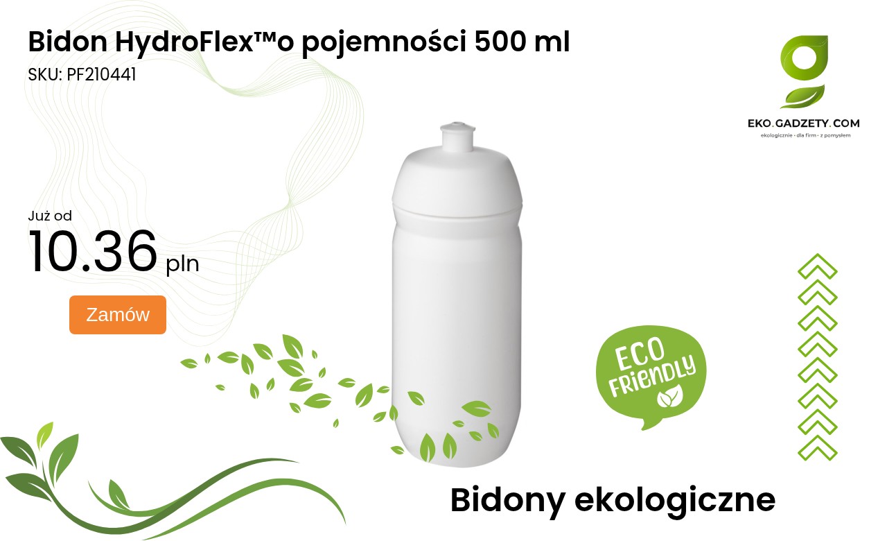 Bidon HydroFlex™o pojemności 500 ml Bidon HydroFlex o pojemności 500 ml