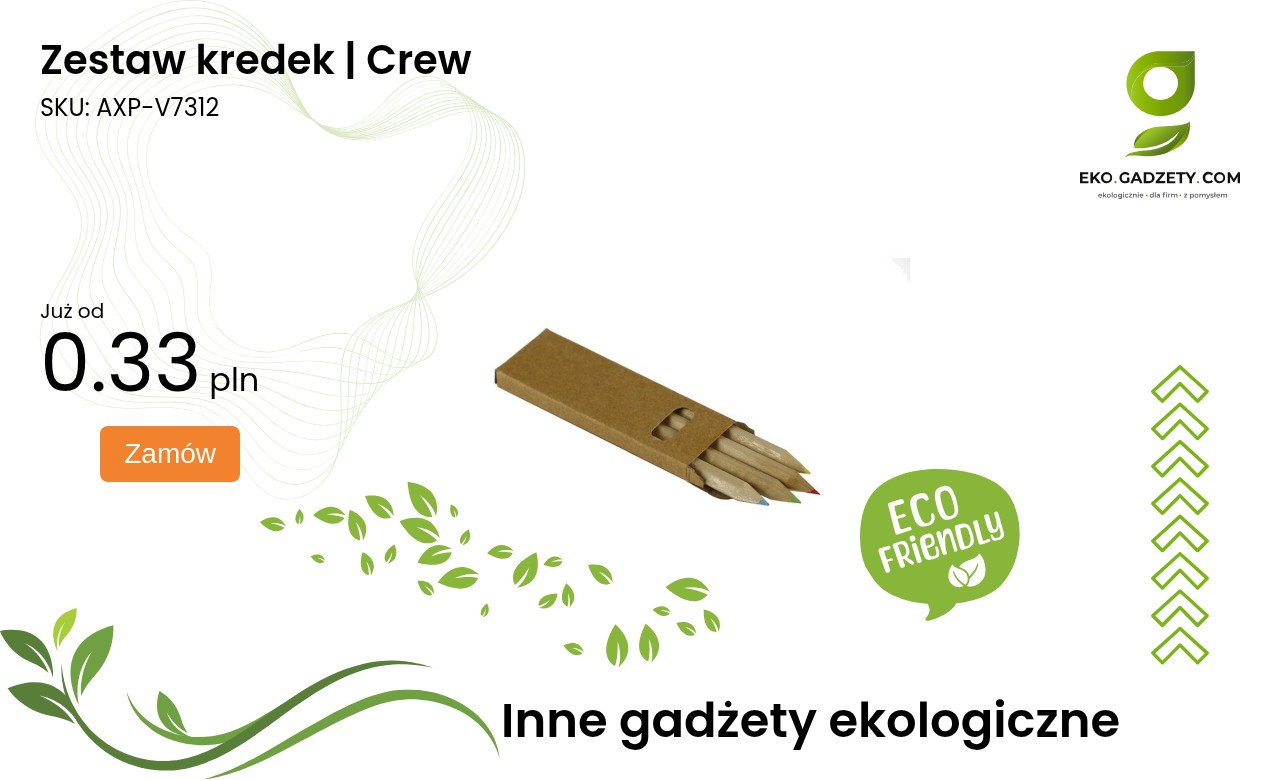 Zestaw kredek | Crew Zestaw kredek artystycznych Crew