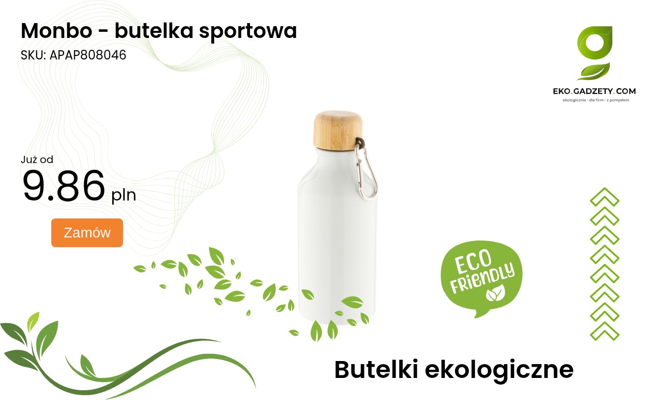Monbo - butelka sportowa Monbo – butelka sportowa na aktywności fizyczne