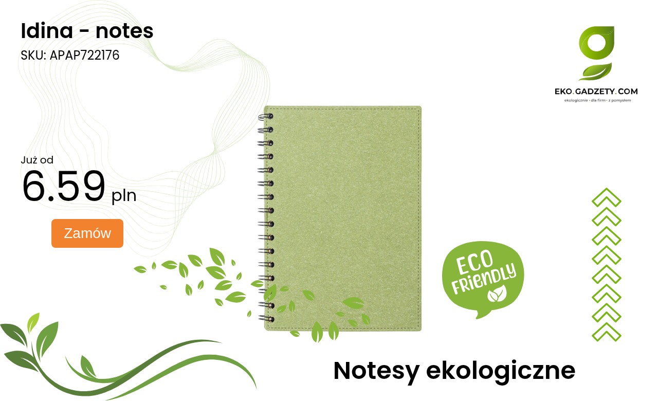 Idina - notes Idina – notes elegancki notatnik