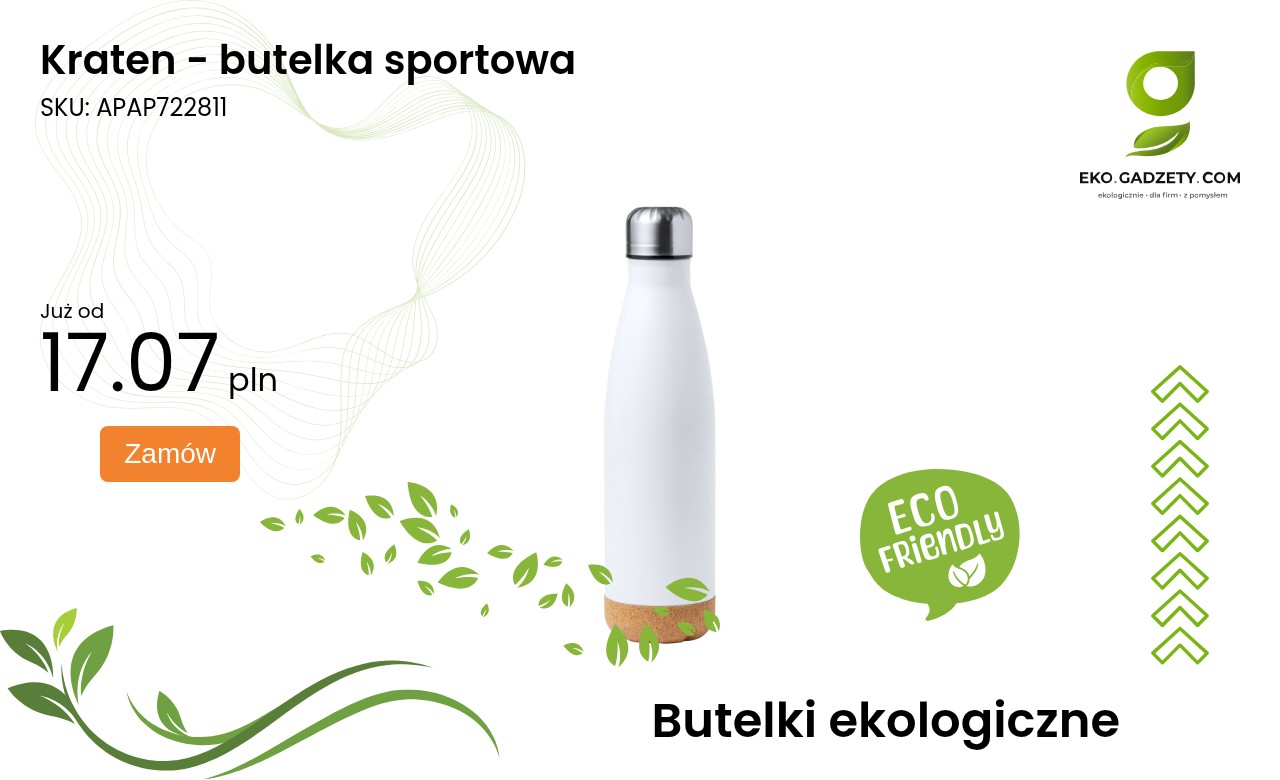 Kraten - butelka sportowa Butelka sportowa Kraten