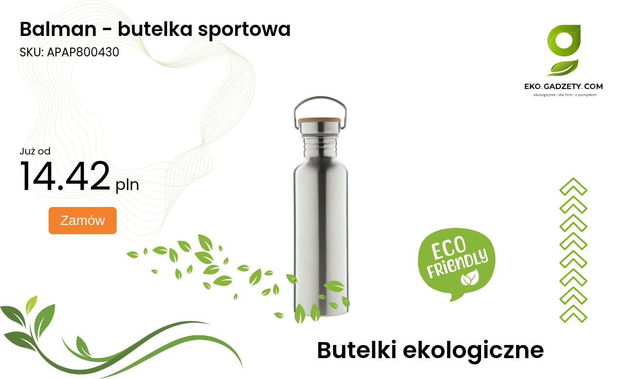 Balman - butelka sportowa Balman – butelka sportowa do aktywności fizycznych