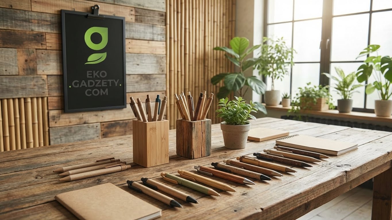 długopisy reklamowe z recyklingu