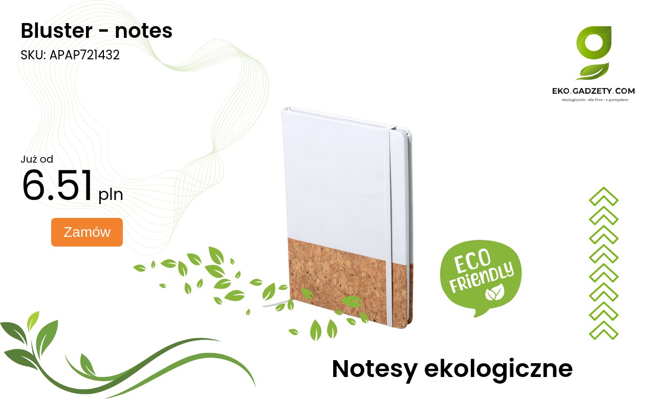 Bluster - notes Bluster – notes z elegancką okładką