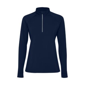 Eko Estambul bluza damska z długim rękawem i zamkiem błyskawicznym na połowie długości r10331r