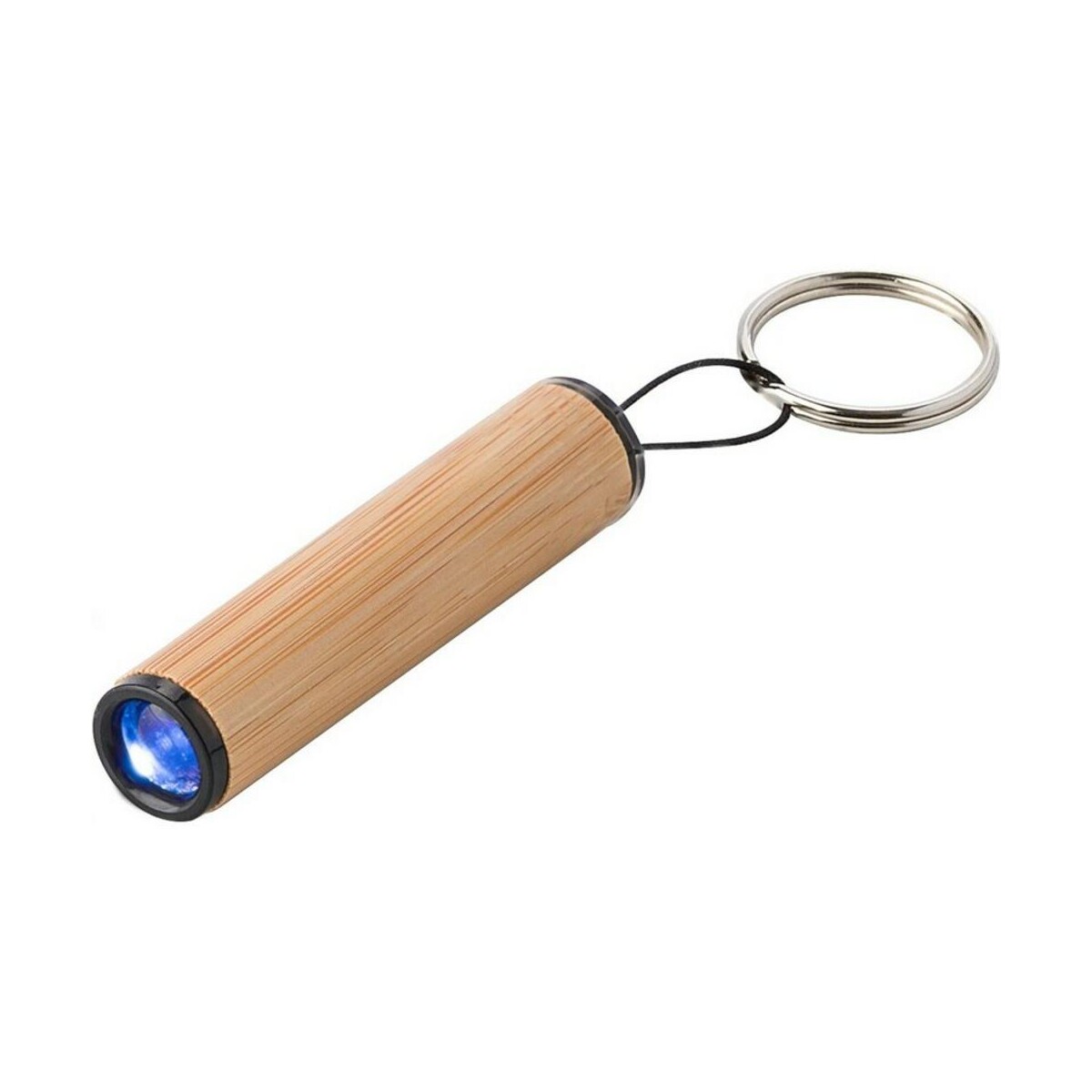Eko Bambusowy brelok do kluczy, lampka LED V4896-17_AAA01