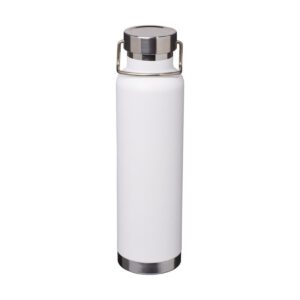 Eko Astra butelka ze stali nierdzewnej z recyklingu z miedzianą izolacją próżniową o pojemności 650 ml, posiadająca certyfikat RCS 10086501