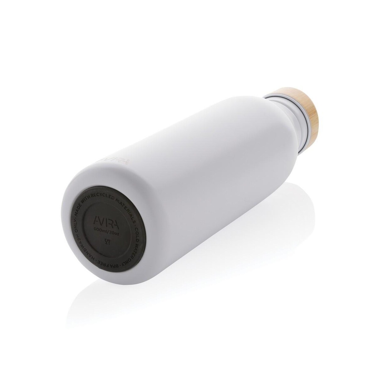 Eko Butelka sportowa 600 ml Avira Alcor, stal nierdzewna z recyklingu P438.063__B_5