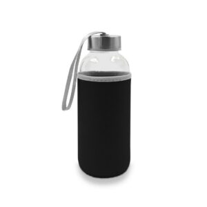 Eko Szklana butelka 420 ml w pokrowcu | Bob V0462.0-03_AAA01