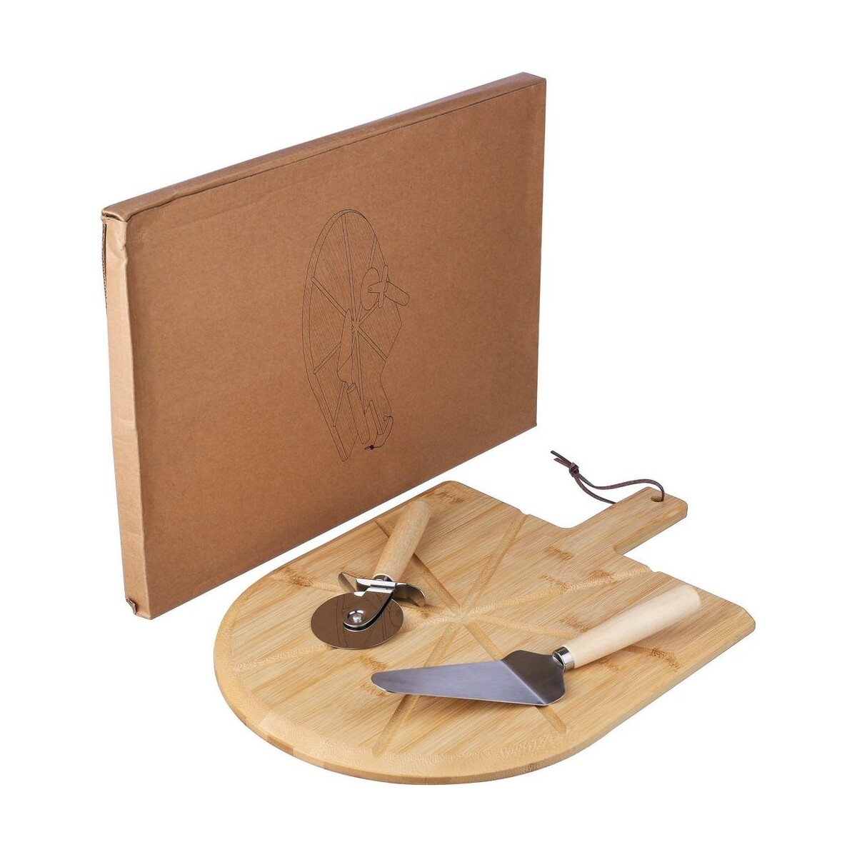 Eko Zestaw do serwowania pizzy VA508-16_AAA02