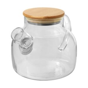 Eko Dzbanek do herbaty Zen z sitkiem i bambusową pokrywką 11339501