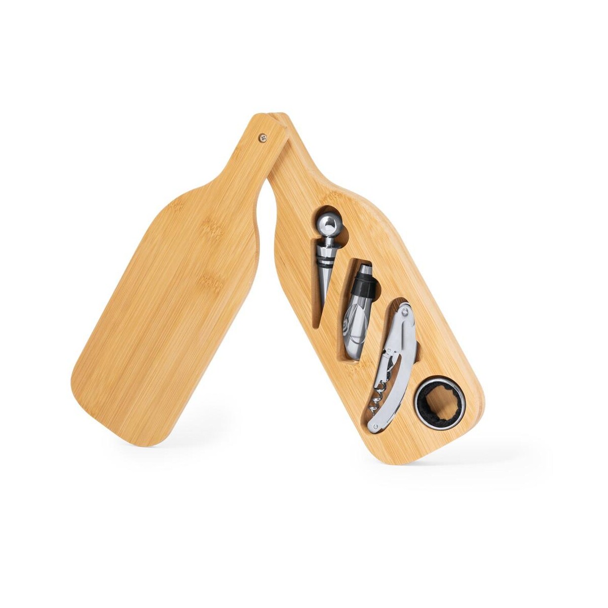 Eko Bambusowy zestaw do wina, 4 el. V2086-17_AAA02