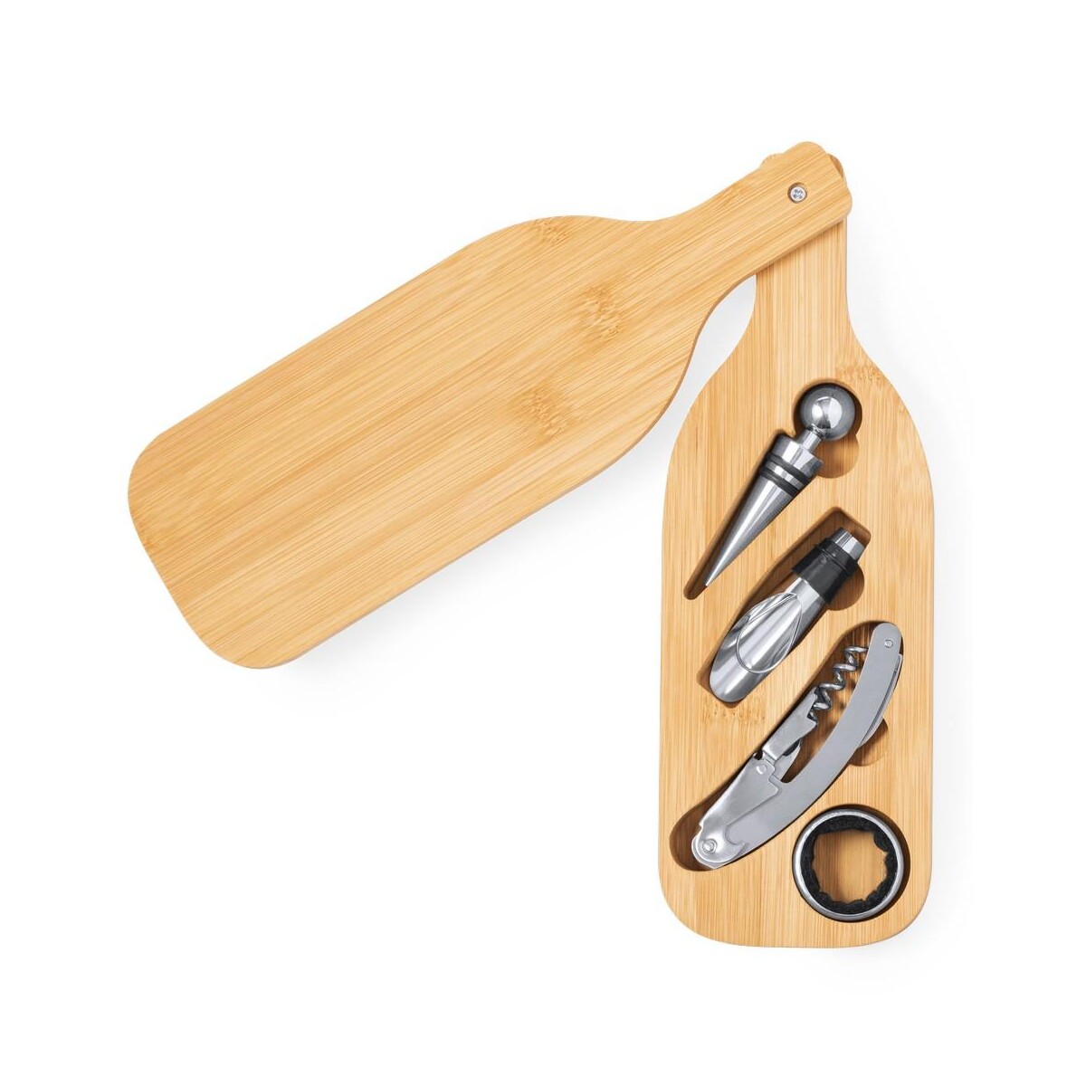 Eko Bambusowy zestaw do wina, 4 el. V2086-17_AAA03