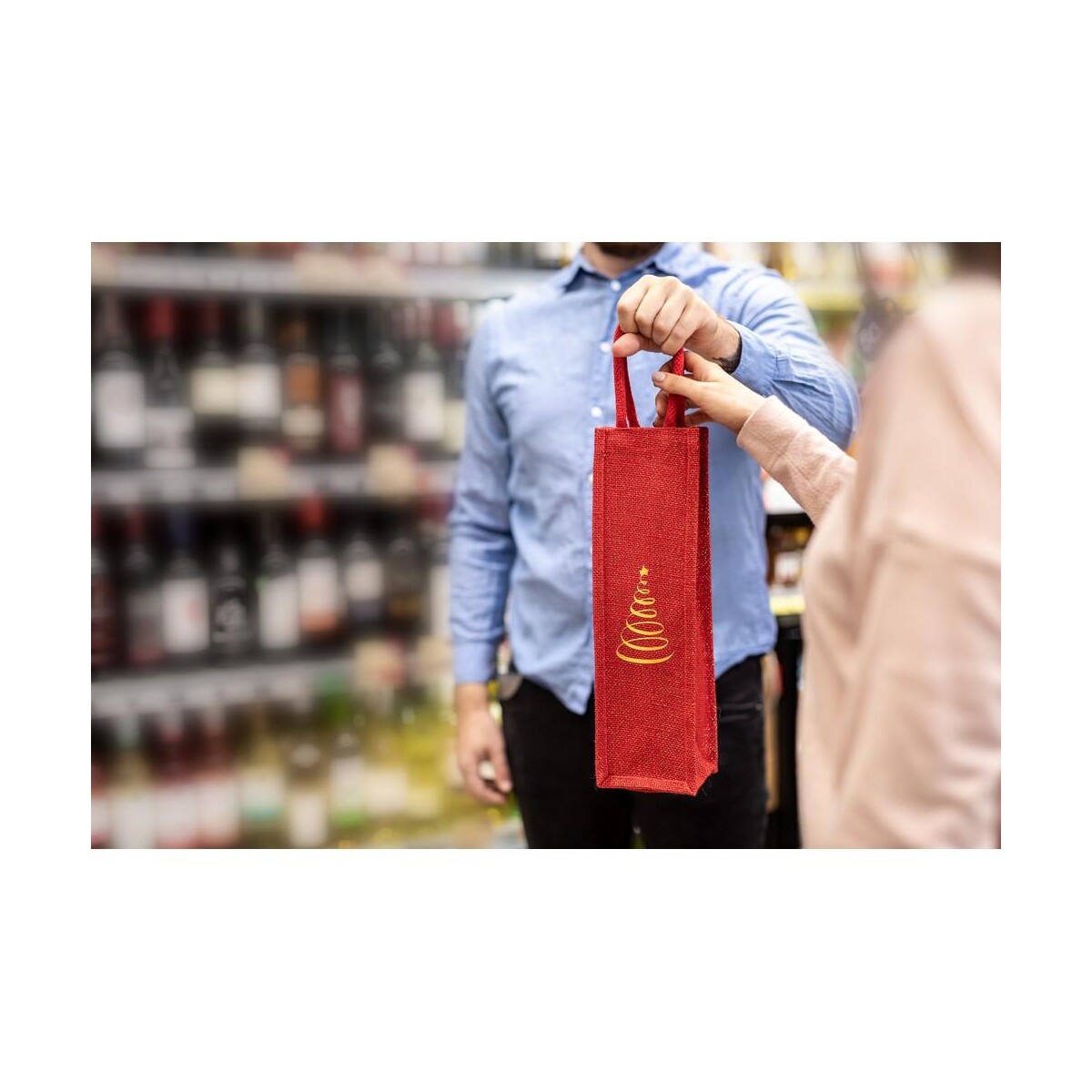 Eko Jutowa torba na butelkę | Paige V7199_B