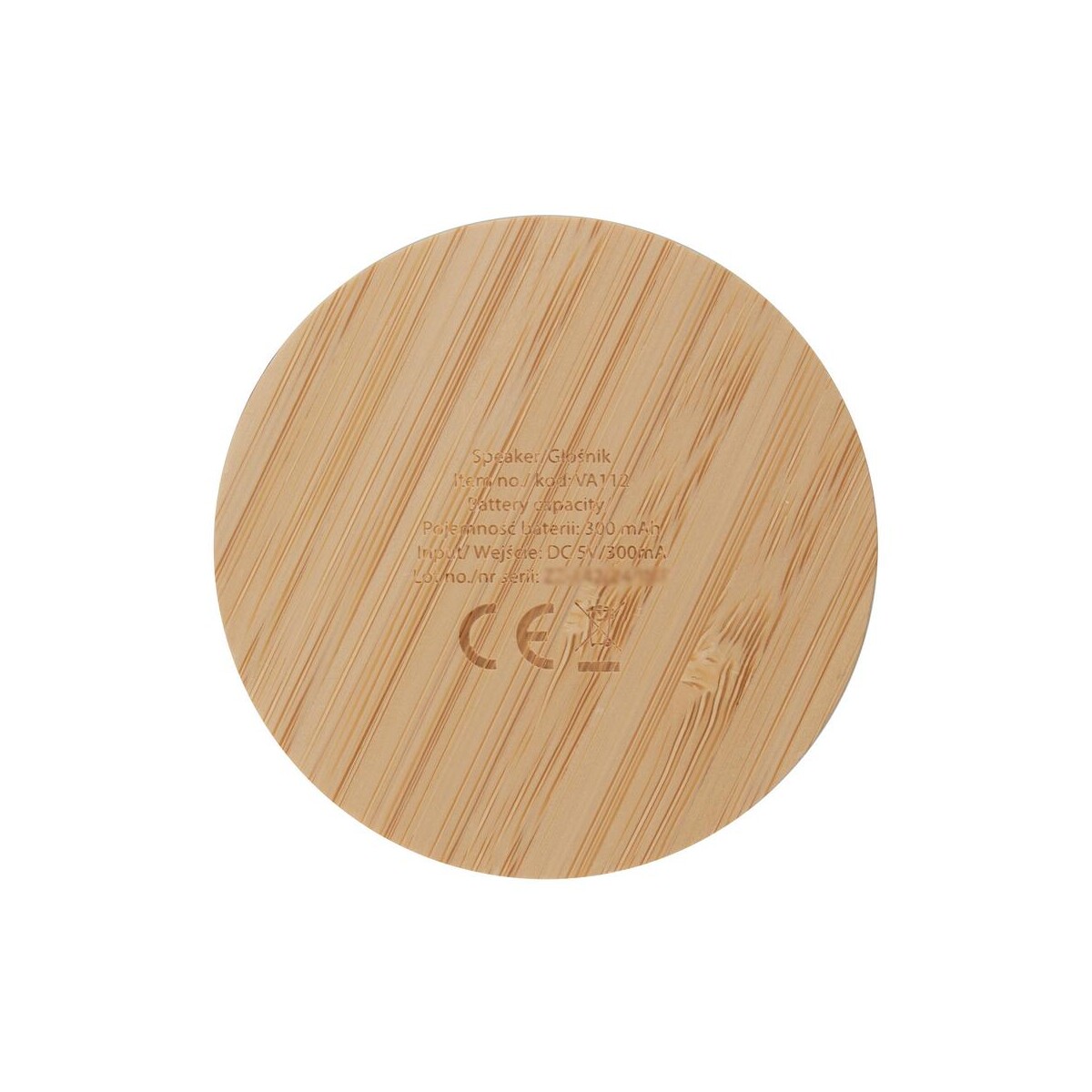 Eko Głośnik bezprzewodowy 3W z aluminium z recyklingu | Jaquann VA112-03_IUN01