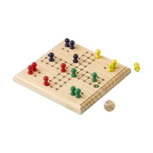 Eko Drewniana gra planszowa "Chińczyk" V0294-16_AAA01