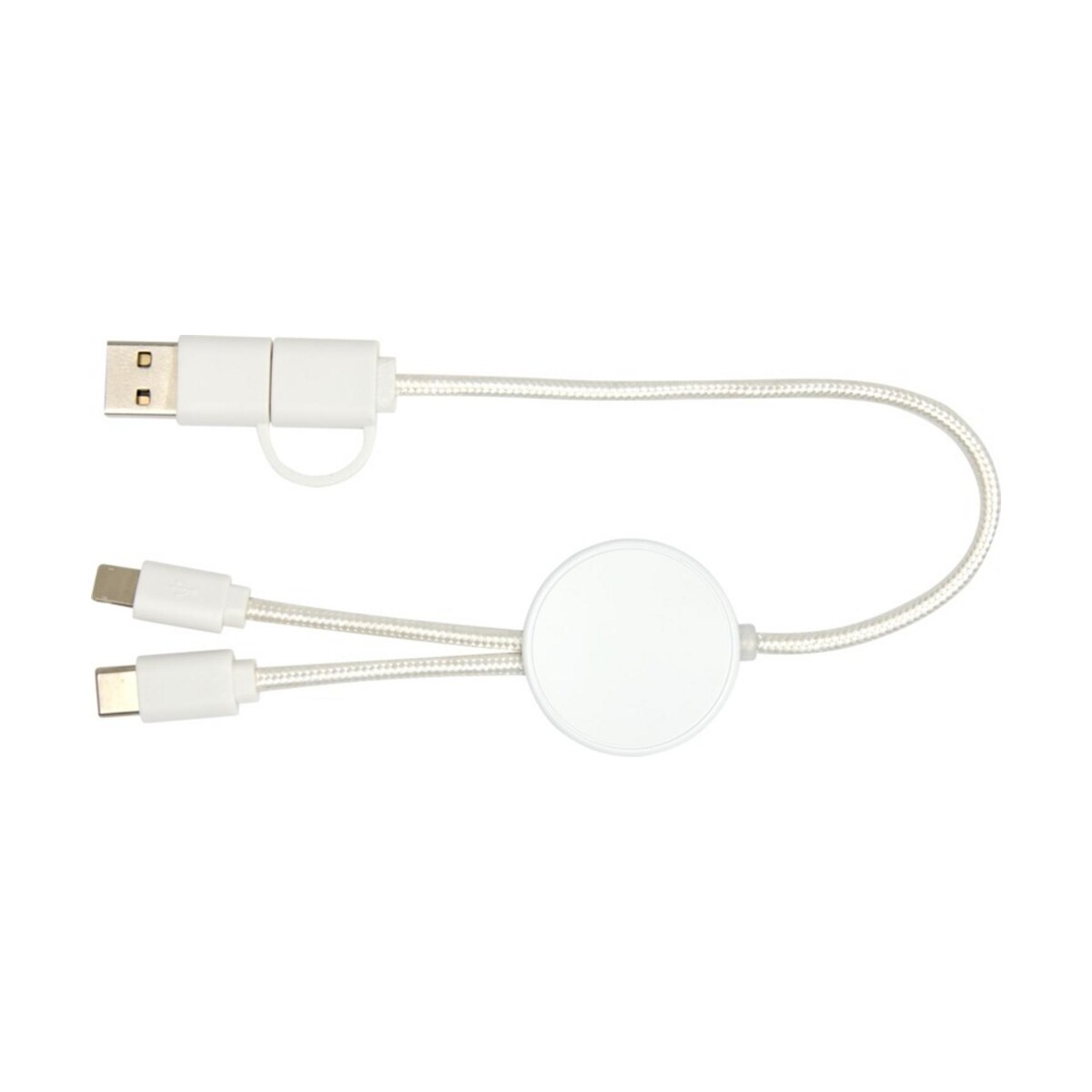 Eko Citala kabel do synchronizacji danych i szybkiego ładowania 5 w 1 27 W o długości 30 cm z tworzyw sztucznych pochodzących z recyklingu 12442701_f1