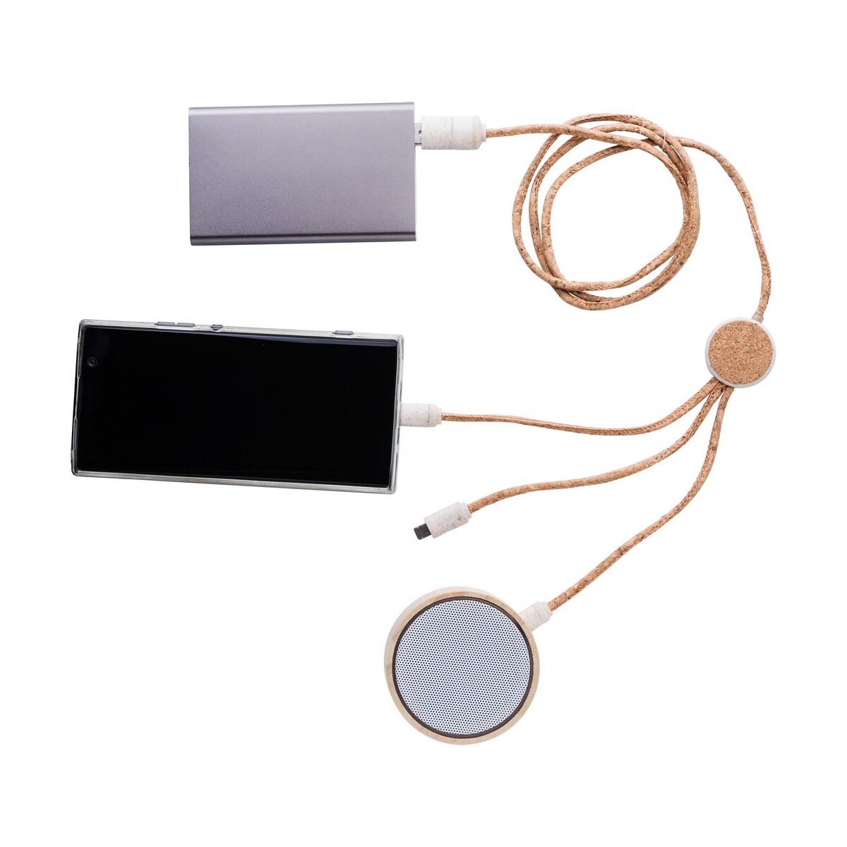 Eko Korkowy kabel do ładowania V1682-16_KKK01