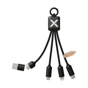 Eko SCX.design C13 kabel do ładowania 5 w 1 o mocy 20 W 2px18190