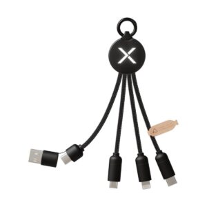 Eko SCX.design C14 kabel do ładowania 5 w 1 o mocy 20 W 2px17990