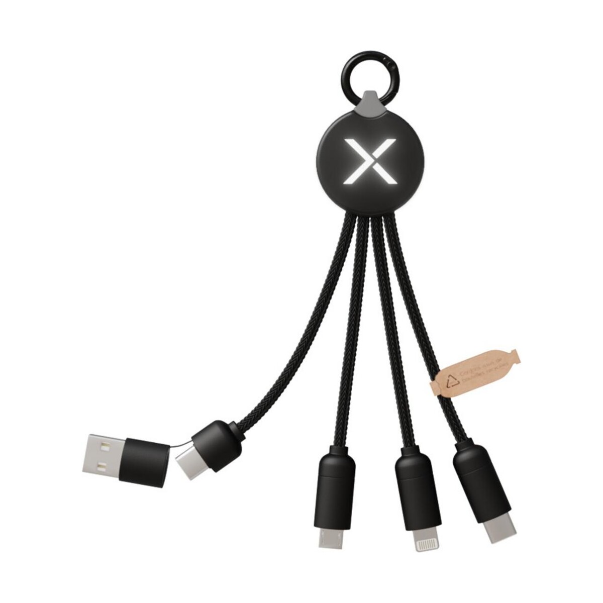 Eko SCX.design C14 kabel do ładowania 5 w 1 o mocy 20 W 2px17990_f1