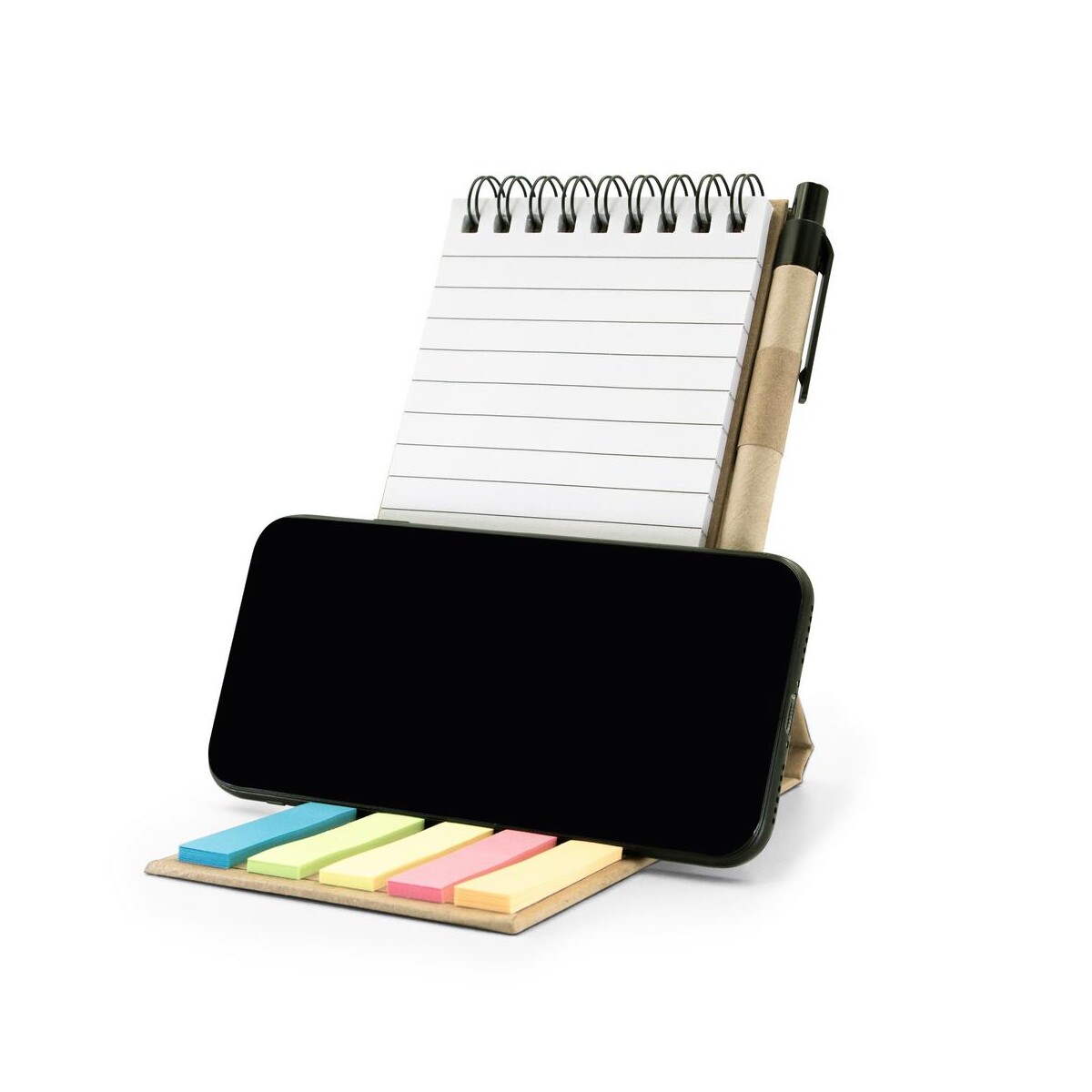 Eko Zestaw do notatek, notatnik, karteczki samoprzylepne, długopis | Madelyn V2241-00_AAA03