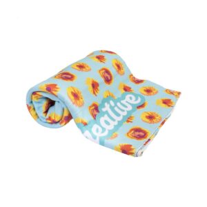 Eko CreaFleece personalizowany koc polarowy RPET AP716970