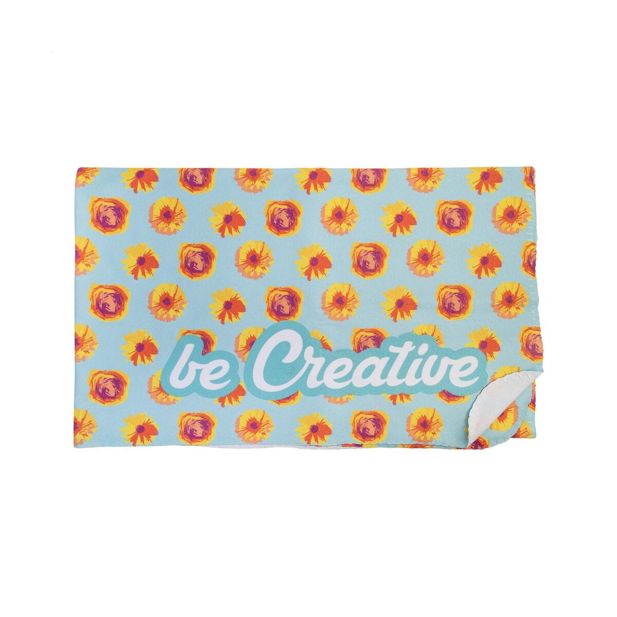 Eko CreaFleece personalizowany koc polarowy RPET AP716970__A