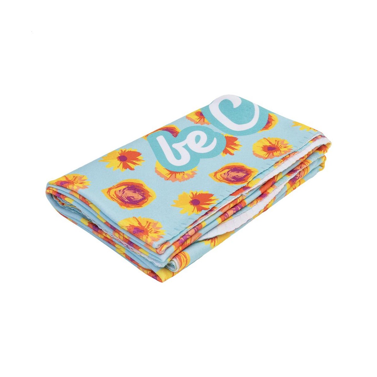 Eko CreaFleece personalizowany koc polarowy RPET AP716970__C