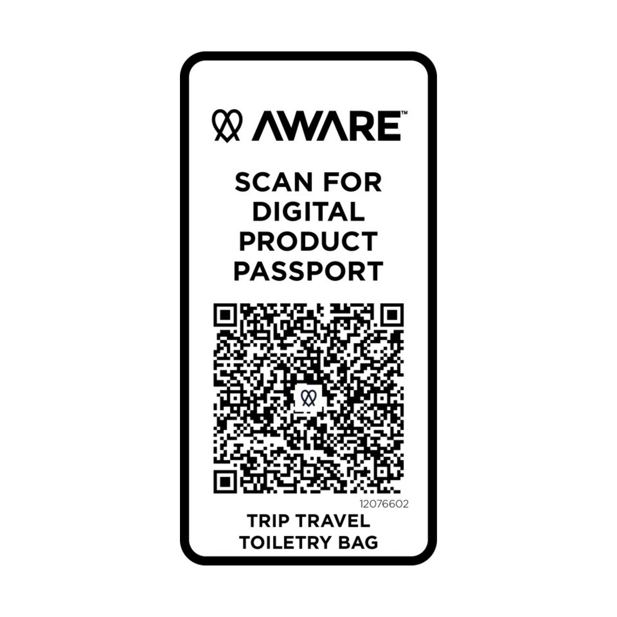 Eko Trip Aware™, kosmetyczka podróżna wykonana z materiałów z recyklingu, 6 l 12076602_e2
