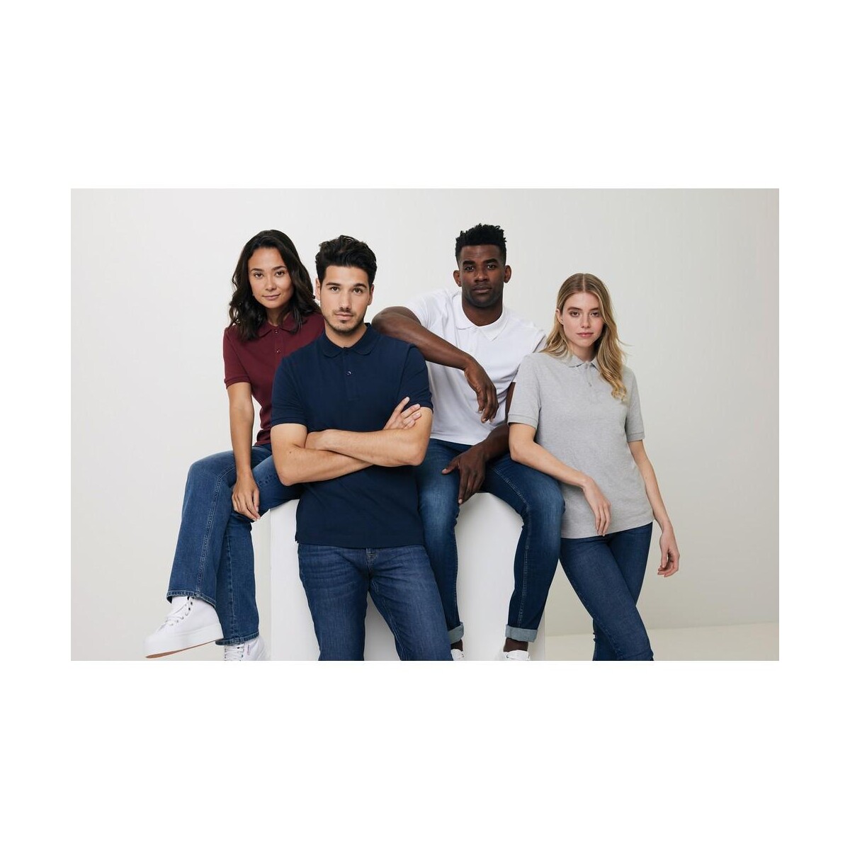 Eko Koszulka polo z bawełny z recyklingu Iqoniq Yosemite T9200.018__G_300